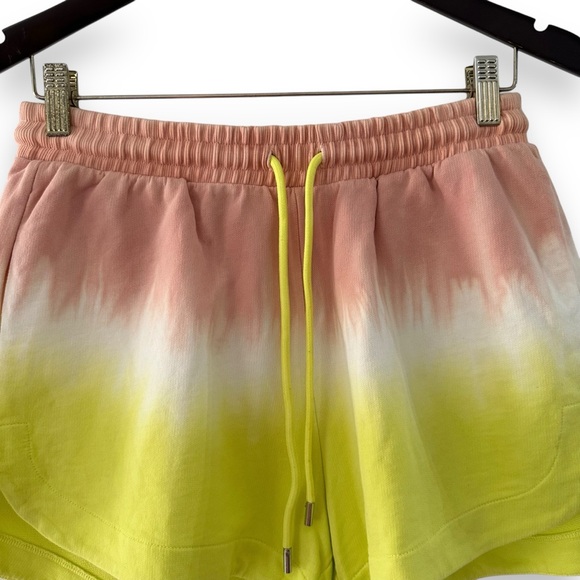 ATM Anthony Thomas Melillo French Terry Dip-Dyed Shorts Drawstring Size Small - Picture 3 of 15